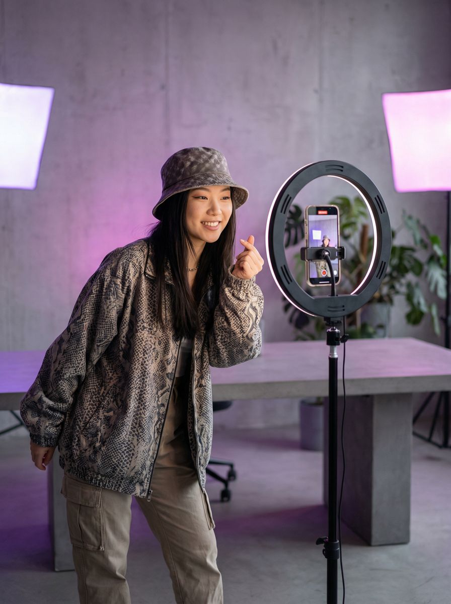 网红主播短视频创作